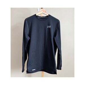 Under Armour ColdGear Mens Black Long Sleeve Baselayer Top L